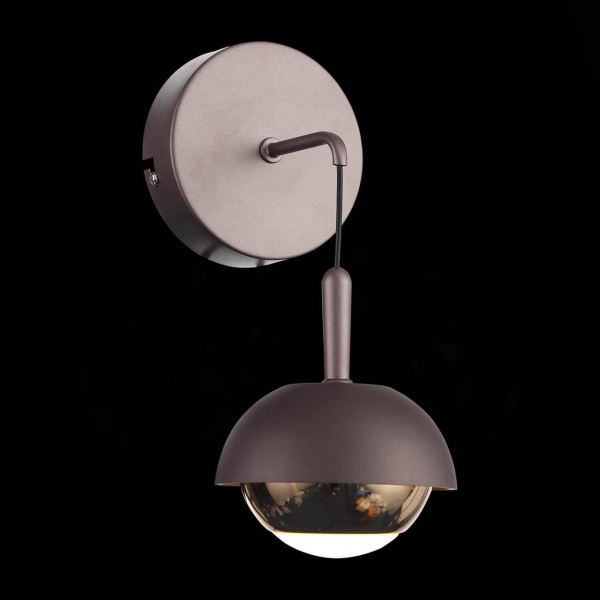 Купить ST Luce SL1602.321.01 Светильник настенный Кофейный, Золото/Кофейный, Золото LED 1*8W