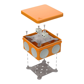 Промрукав Коробка огнестойкая для о/п двухкомпонентная 60-0300-FR2.5-4 Е15-Е120 100х100х50