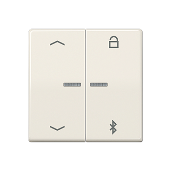 JUNG Таймер универсальный Bluetooth «стрелки», слоновая кость AS1751PBT