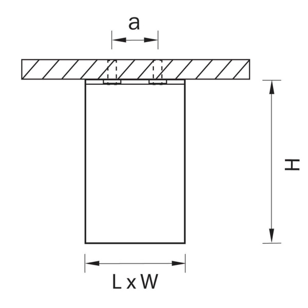 Купить Lightstar Светильник точечный накладной декоративный под заменяемые галогенные или LED лампы Rullo Lightstar 216336