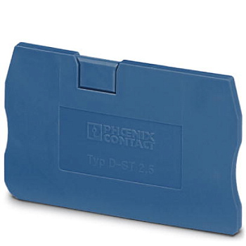 Phoenix Contact Концевая крышка D-ST 2,5 BU 3032282