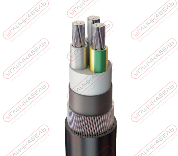 Кабель силовой АПвКШв 3х50 мк(N,PE)-1 Угличкабель PL128130502400000000