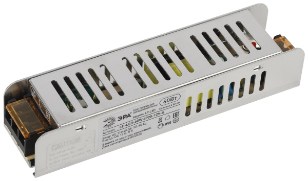 ЭРА Блок питания LP-LED 60W-IP20-12V-S
