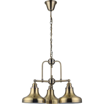 Lussole S.R.L Металл Бронзовый /  Металл Люстра E27 10W GRLSL-3003-03