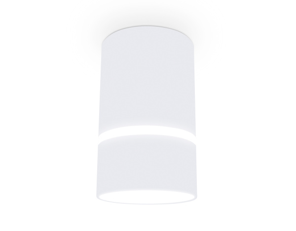 Ambrella Накладной точечный светильник с акрилом TN3411 SWH белый песок GU5.3 D65*105