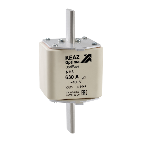КЭАЗ Вставка плавкая OptiFuse NH3-500-400AC-0-gG-УХЛ3
