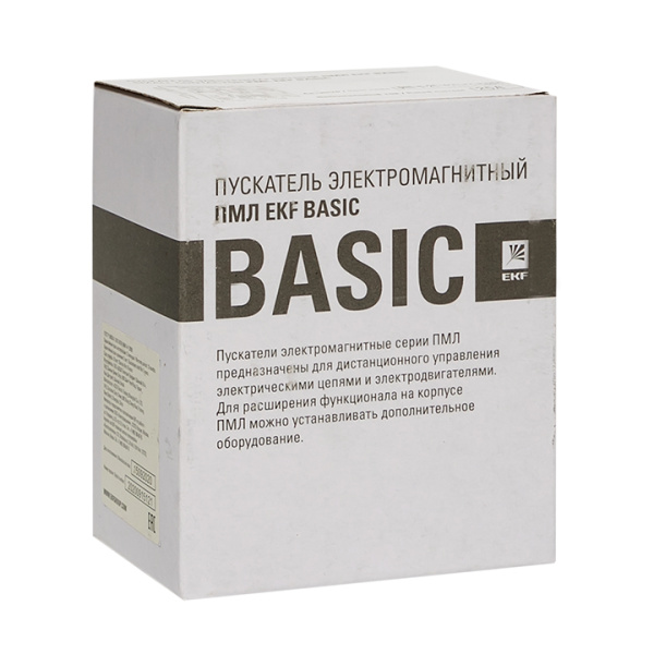 Купить EKF Basic Пускатель электромагнитный серии ПМЛ-2161ДМ 25А 400В  Basic