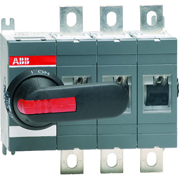 ABB OT400E04 Выключатель-разъединитель 4Р 400А (без ручки управления) 1SCA022727R8000 ABB OT400E04 Выключатель-разъединитель 4Р 400А (без ручки управления) 1SCA022727R8000