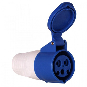 EKF PROxima Розетка переносная 213 2Р+РЕ 16А 220В IP44