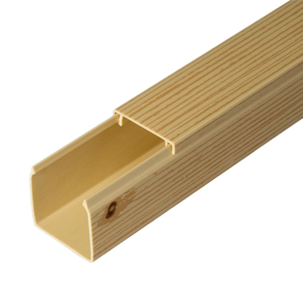 Промрукав Кабель-канал сосна 2-й замок 25х25 (48м/уп) PR.025438