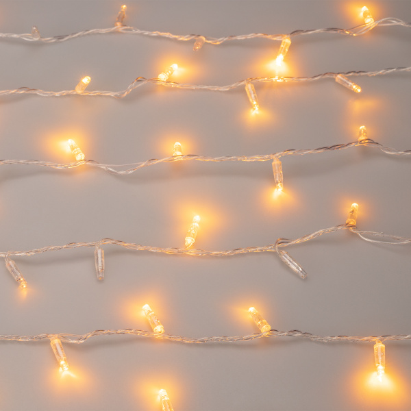 Купить Arlight Светодиодная гирлянда ARD-STRING-CLASSIC-1000-CLEAR-100LED-PULSE Yellow (230V, 7W) (Ardecoled, IP65) 031642