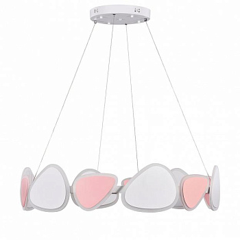 Lumion 5612/99L LEDIO LN23 025 белый, розовый Люстра LED 116W 3000-6000К 9576Лм 220V KUMIKO