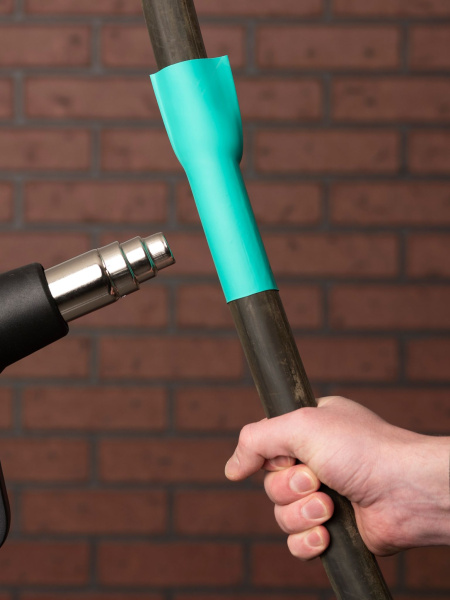 Купить EKF PROxima Термоусаживаемая трубка ТУТ нг 30/15 зеленая в отрезках по 1м