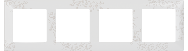Купить Legrand Valena LIFE Эл Грей Рамка 4-ая 754124