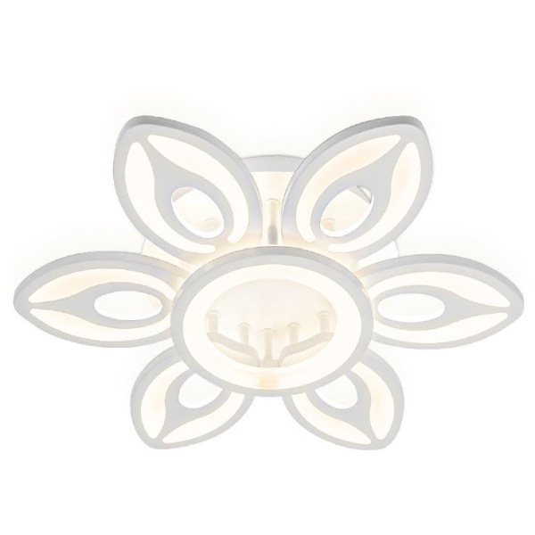 Купить Ambrella Потолочный светодиодный светильник с пультом FA462/6+1 GR серый 97W D650*120 (ПДУ РАДИО 2.4)