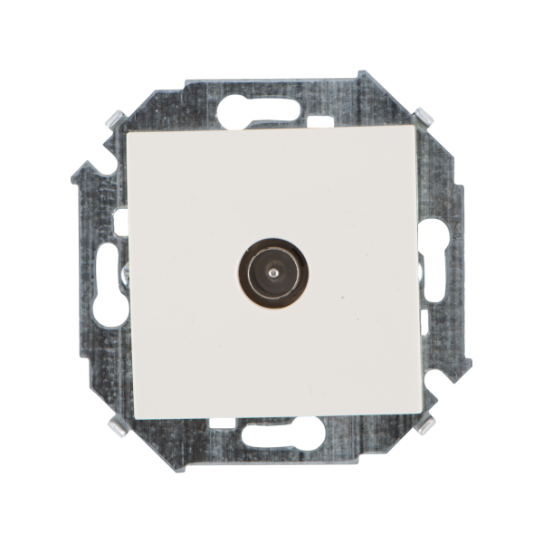 Купить Simon 15 Бежевая Розетка TV одиночная, винт.зажим 1591475-031