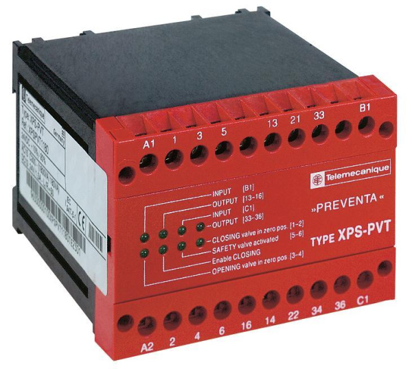 Купить SE Модуль безопасности для клапана пресса DC 24В XPSPVT1180