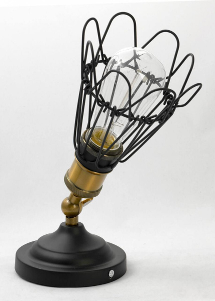 Купить Lussole LOFT Металл Черный / бронзовый Без плафона Светильник настенно-потолочный E27 60W LSP-9109