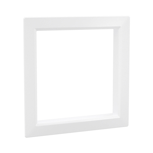 Купить DKC Декоративная вставка для рамок из натуральных материалов Avanti белая, 1 пост (2 мод.)