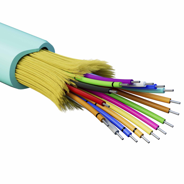 DKC Кабель волоконно-оптический, распределительный, арамидные упрочняющие нити, для внутренней прокладки, нг(А)-HF, 16 ОВ, категория OM3 (G.651.1) пло