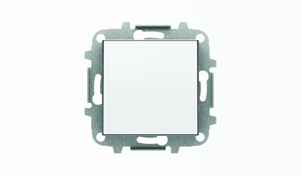 ABB SKY Альпийский белый Заглушка с суппортом 2CLA850000A1101