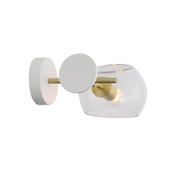 ST LUCE SL434.201.01 Бра  Латунь/Прозрачный E14 1*40W