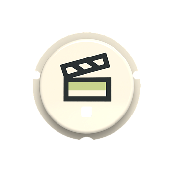 ABB Zenit SBS-N2BL Кнопка сцена free@home, белый 2CLA202630N1102