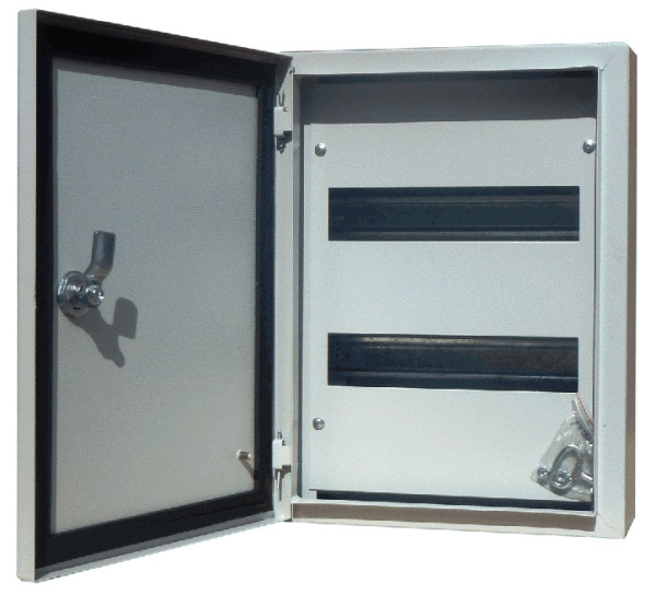 Dekraft Корпус металлический 400х300х120 24 мод. IP54 ЩРН-24