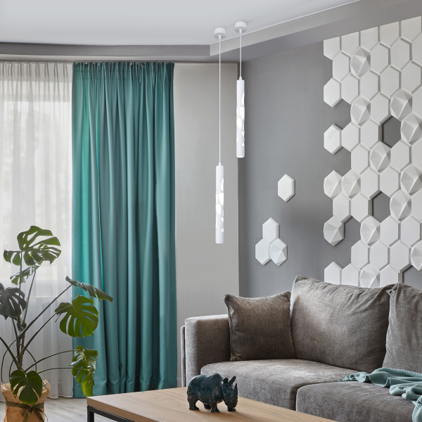 Купить Eurosvet Подвесной акцентный светильник DLR037 12W 4200K белый матовый a055594