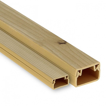 EKF PROxima Канал кабельный под светлое дерево (40х40) (24м.)