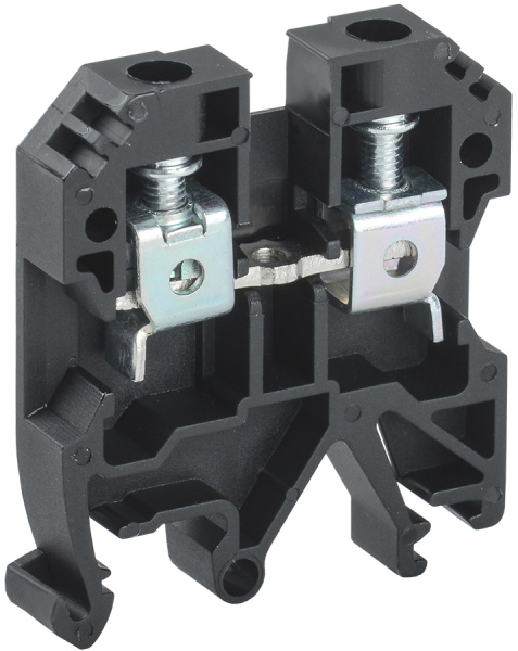 IEK Клемма винтовая КВИ-6мм2 черная