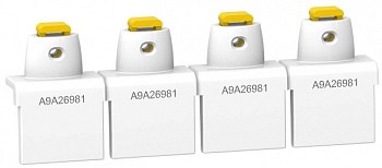 SE Acti 9 20 Крышек винтов по 4P (разделяемые) для iC60 iID A9A26981