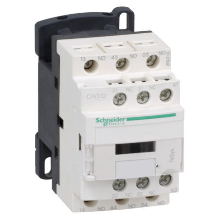 SE Auxiliary contactors Промежуточное реле 3НО+2НЗ, цепь управления 48В 50/60Гц, винтовой зажим CAD32E7