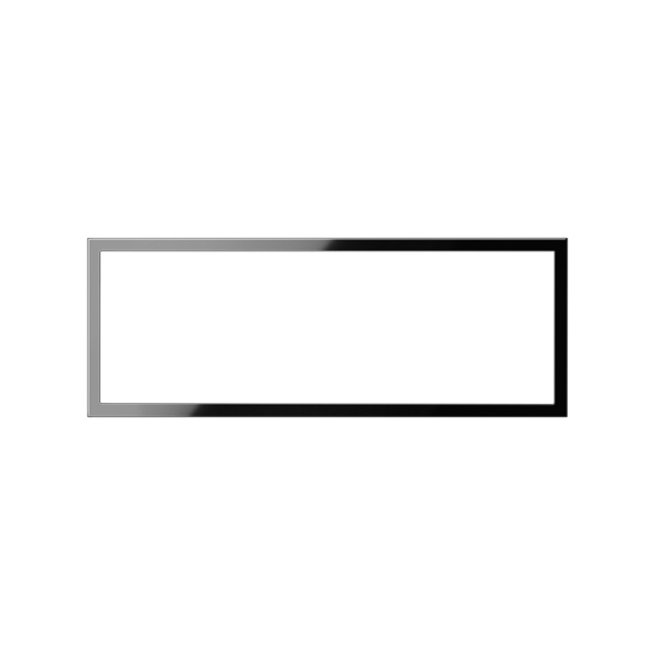 Simon 100 Черный глянец Рамка универсальная на 3 поста 10000630-138