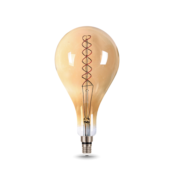 Купить Gauss Лампа Filament А160 8W 620lm 2400К Е27 golden flexible LED 150802008