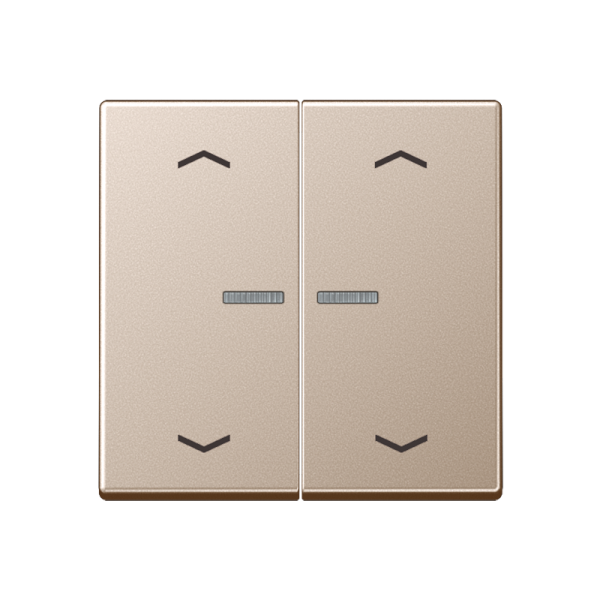 JUNG Клавиша для выключателя с подсветкой, шампань A595KO5MPCH