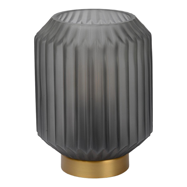 Lucide SUENO Лампа настольная Ø 13 cm 1xE14 Satin Grey 45595/01/51