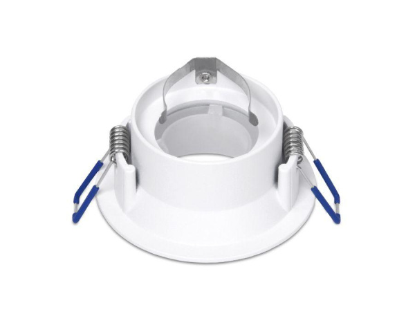 Купить Ambrella Встраиваемый точечный светильник TN186 WH/S белый/песок GU5.3 D80*50