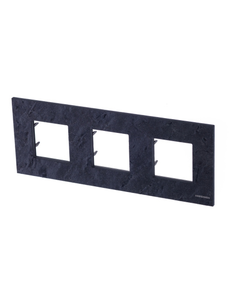 ABB NIE Zenit Сланец Рамка 3-я 2+2+2 мод 2CLA227300N2201