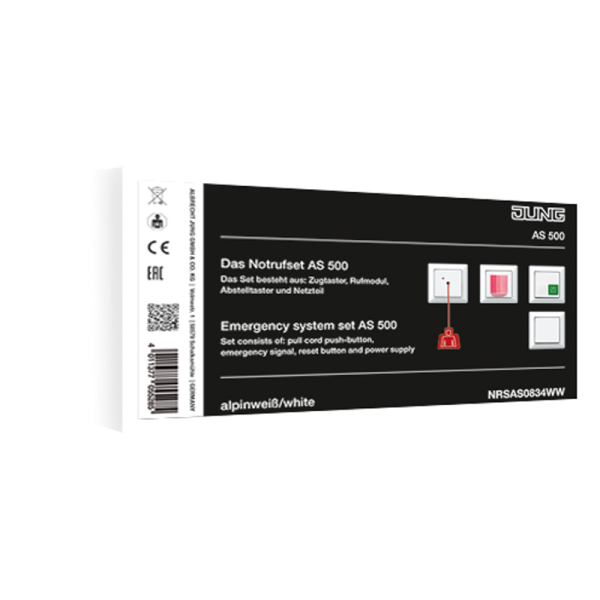 JUNG система  экстренного вызова, белый NRSAS0834WW