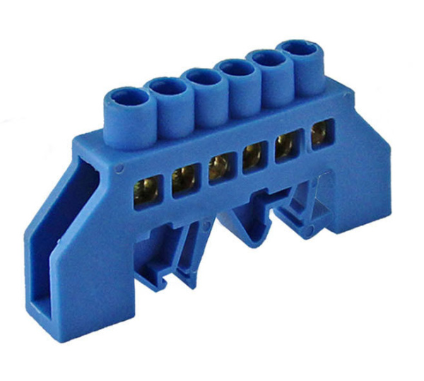 Купить IEK Шина N ноль в комб DIN-изол Стойка ШНИ-8х12-6-КС-С