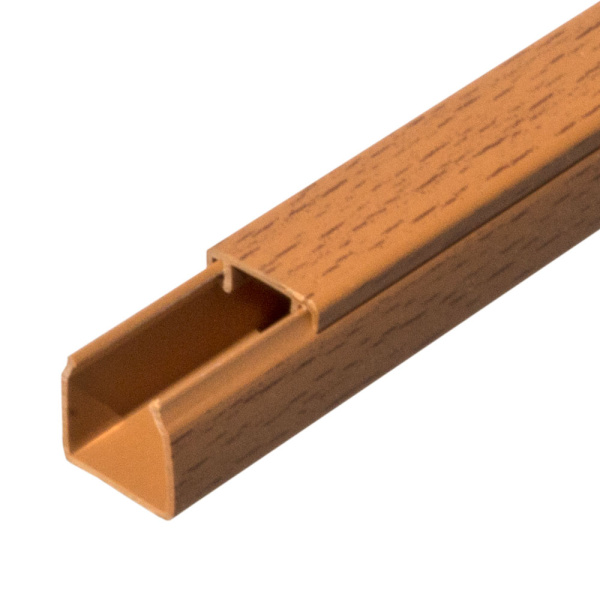 Промрукав Кабель-канал бук 2-й замок в п/э 16х16 (84 м/уп) PR03.0195