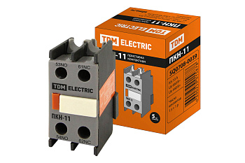 TDM Приставка контактная ПКН-11 (доп. контакты 1з+1р) SQ0708-0039