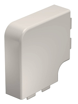 OBO Bettermann Угол плоский кабель-канала WDK 40x110 мм, ПВХ кремовый RAL9001 6161324