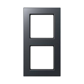 JUNG A creation Матовый антрацит Рамка 2-ая AC582BFANM