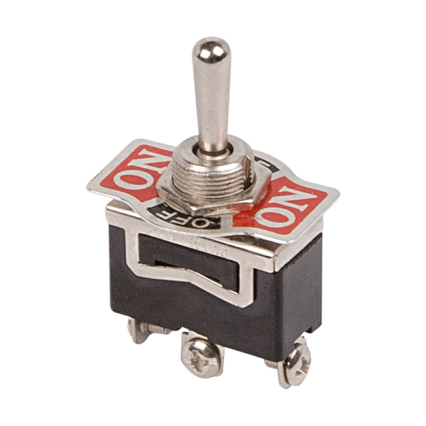 Тумблер 250V 15А (3c) ON-OFF-ON однополюсный Rexant 36-4112