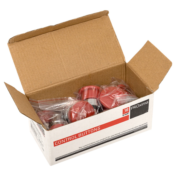 Купить EKF PROxima Исполнительный механизм кнопки XB4 "Грибок" красный с фиксацией без подсветки