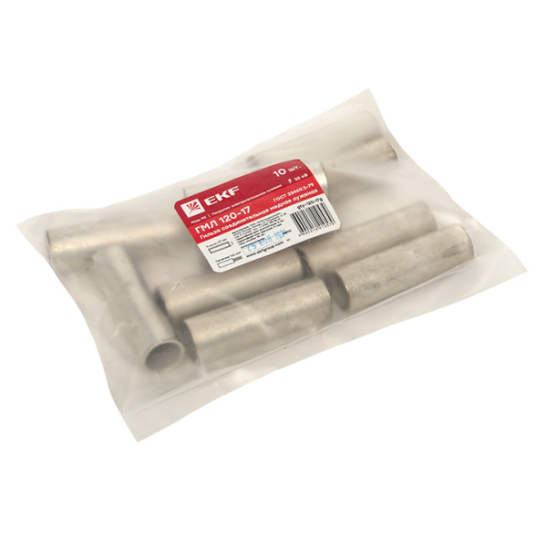 Купить Гильза соединительная медная луженая ГМЛ 120-17 ГОСТ EKF PROxima