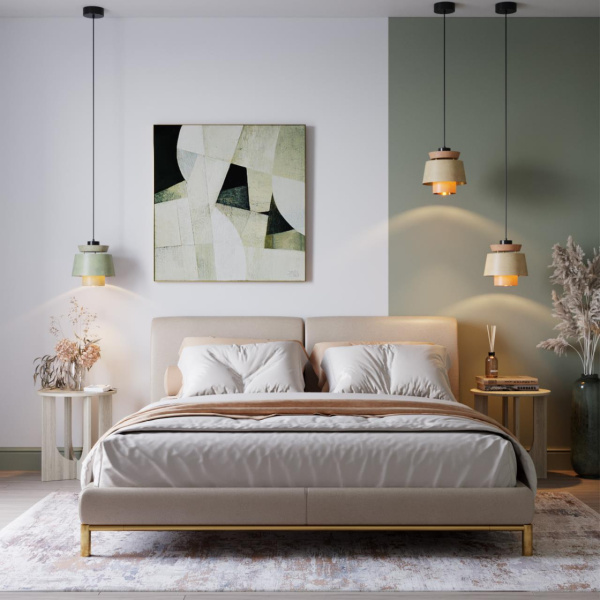 Купить Odeon Light 4992/1 PENDANT ODL23 287 св. коричневый/золотой/металл/кожа Подвес E27 60W KRESSA