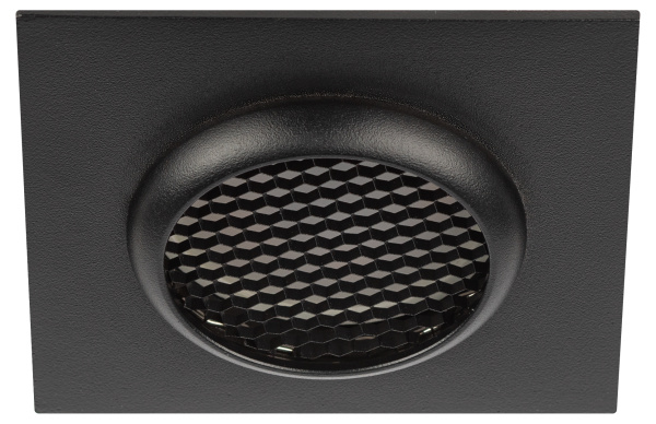 Встраиваемый светильник алюминиевый ЭРА KL110 BK MR16 GU5.3 черный матовый